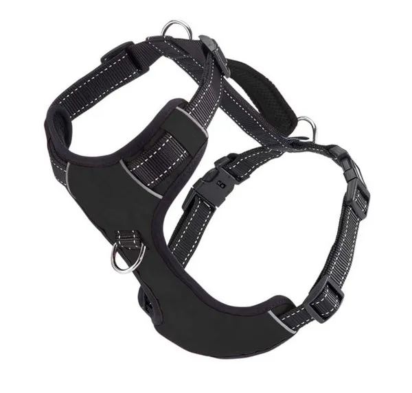 1ea Baydog Medium Black Chesapeake Harness - Treat